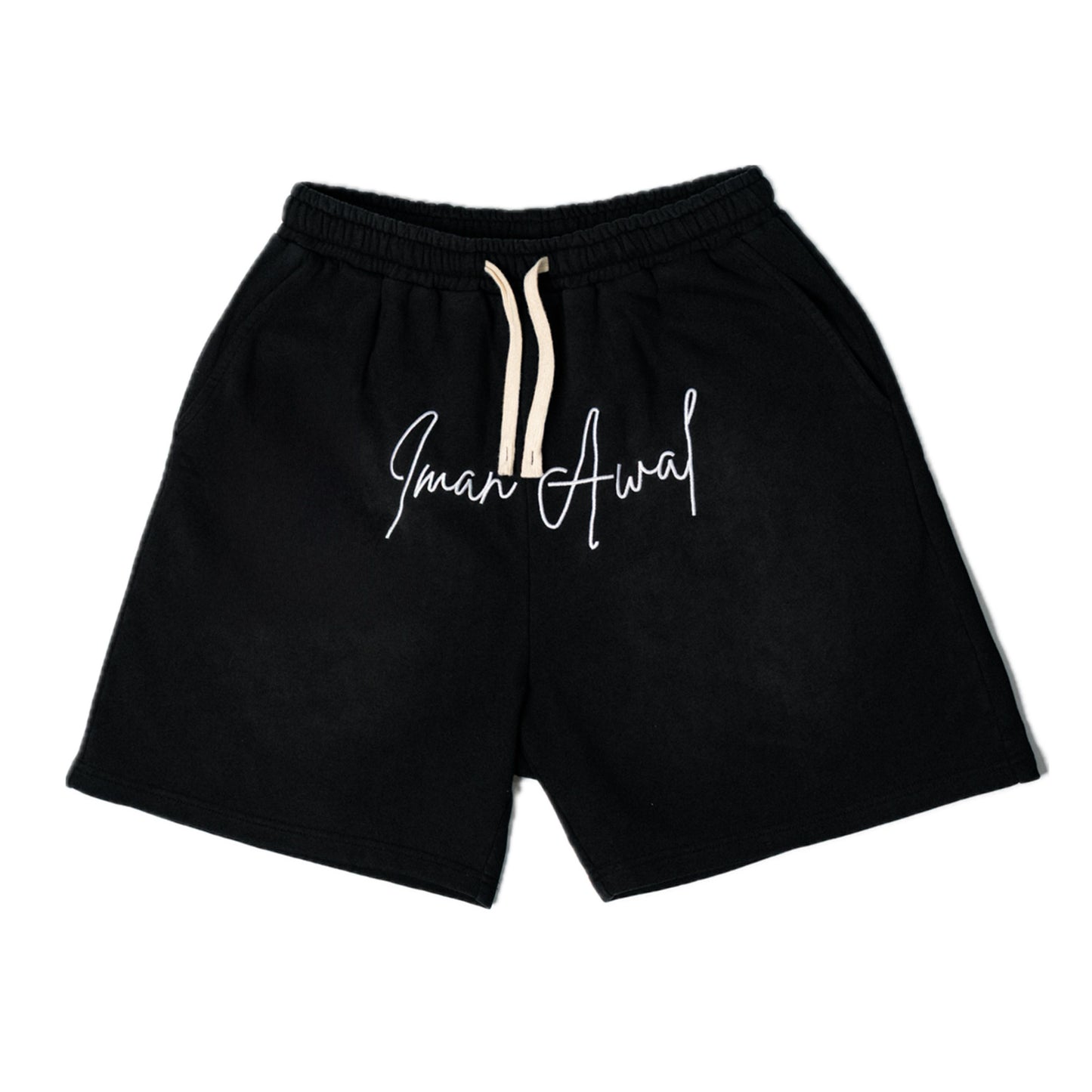 IMAN AWAL Embroidery Shorts