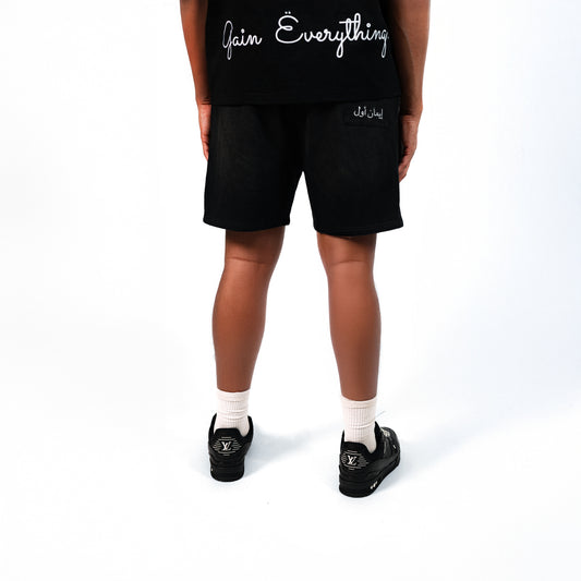 IMAN AWAL Embroidery Shorts